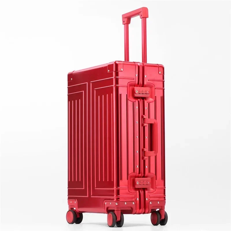 Formsio 20"26"29" Inch 1809 Aluminum 25kg Check in Trolley Suitcase 10kg Cabin Trolley Luggage Bag On Wheels