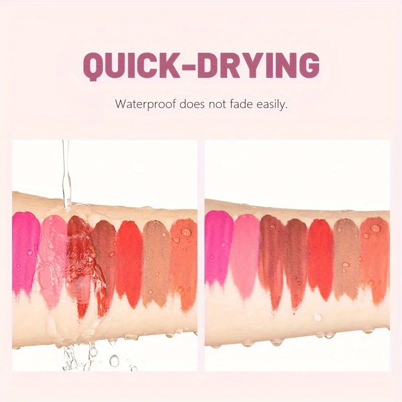 Velvet Matte Liquid Lipstick, Lightweight Thin-as-Fog Texture, Long Lasting Waterproof Lip Makeup Gift for Women |...