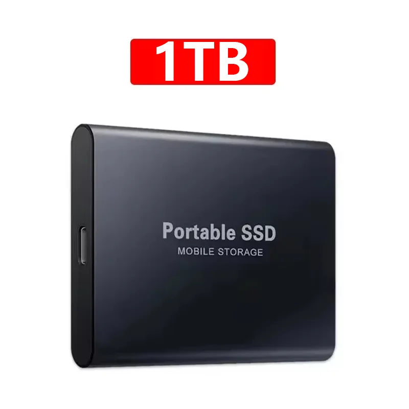 Portable External Hard Drive 1TB 2TB High-Speed SSD Fast Transfer Mini Solid Hard Disk Storage for Laptop Desktop MAC 2025 New
