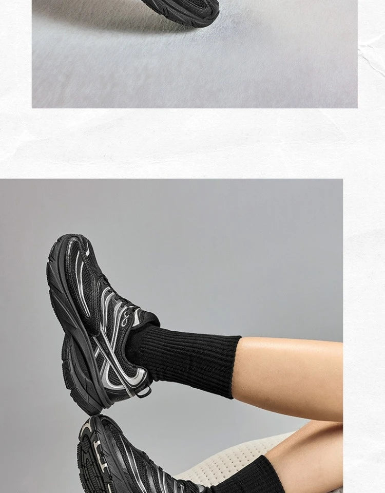 Xtep Little Basque 2 Casual Shoes for Men 2025 Summer Vintage Breathable Comfortable Non-Slip Durability Sneakers 875219320017