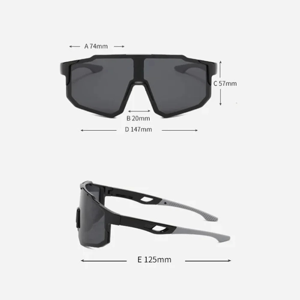 New Outdoor Sport Goggle Fashion Windproof Skiing Shades Cycling Riding UV Protection Popular Sunshade Sunglasses for...