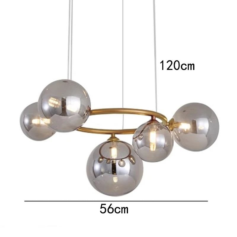 Nordic home decor dining room Pendant lamp lights indoor lighting Ceiling lamp hanging light chandelier lamps for living room - Kimlud