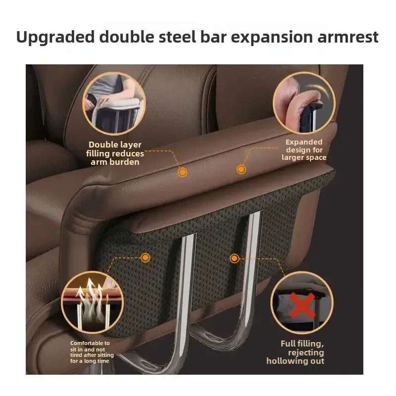 Boss Chair Home Office Computer Comfortable Sofa Study Room Can Lie Down and Rotate Gaming Chair Ergonomics Backrest Lift Chair