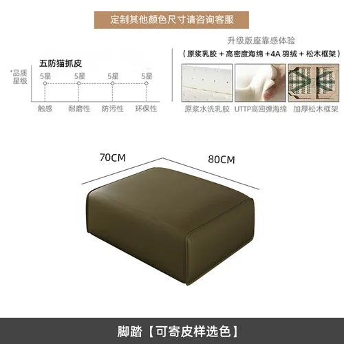 Minimalist Italian Sofas Living Room Luxury Modern Elegant Sofa Comfortable Lounge Salon Canape De Luxe Moderne Home...
