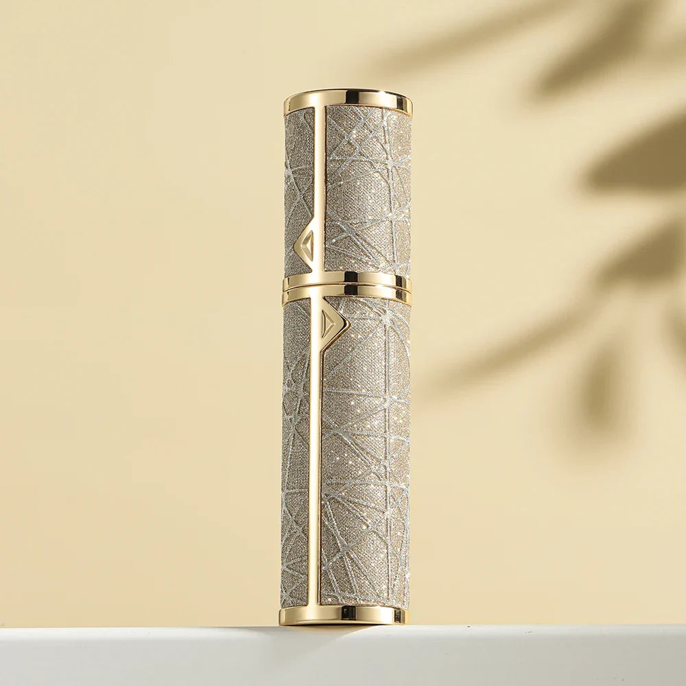 5ml Leather Perfume Atomizer Portable Liquid Cosmetics Containers Traveling Mini Perfume Refillable Bottles Empty Spray