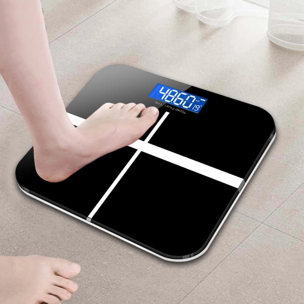 Human Scale HD Display Electronic Weight Scale USB Charging Battery-powered Precision Tool for Home Office Supplies Adult Health - Kimlud