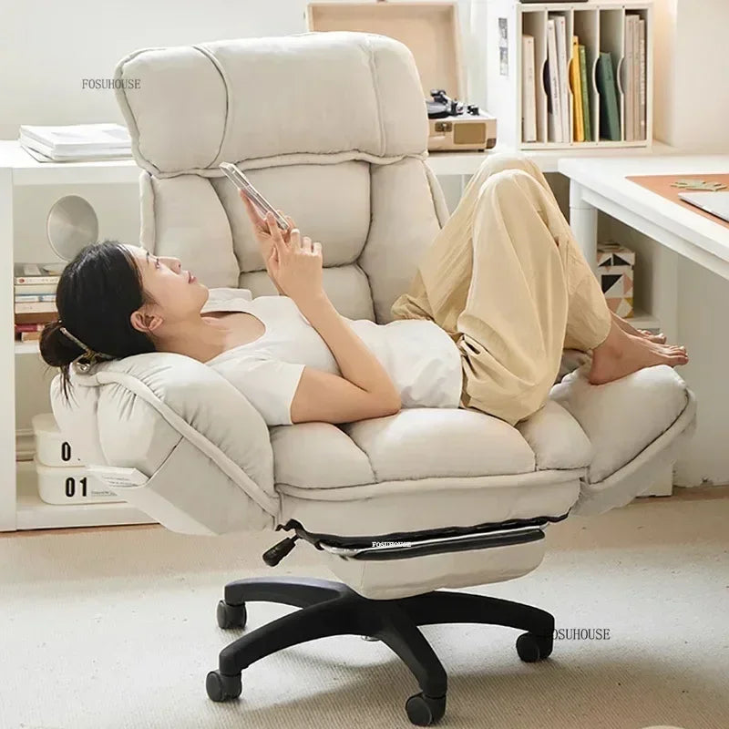 Creative Swivel Lift Office Chairs Modern Comfortable Backrest Computer Chairs Student Study Gaming Chair for Office Furniture L - Kimlud