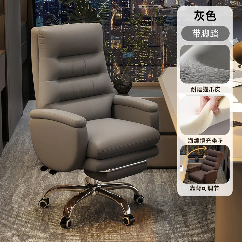 Gaming Executive Office Chair Modern Study Vintage Armchair Office Chair Comfy Wheels Silla Para Escritorio Bedroom...