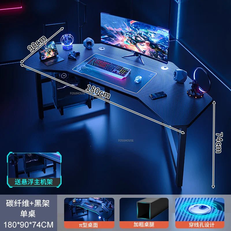 Nordic Simple Computer Desks Home Bedroom E-sports Gaming Desk Light Luxury Office Furniture Desktop Computer Desk Reading Desk - Kimlud