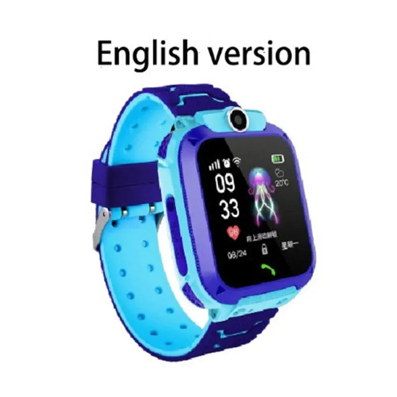 Children's Telephone Watch - Intelligent Photo Waterproof with SOS & Electronic Fence