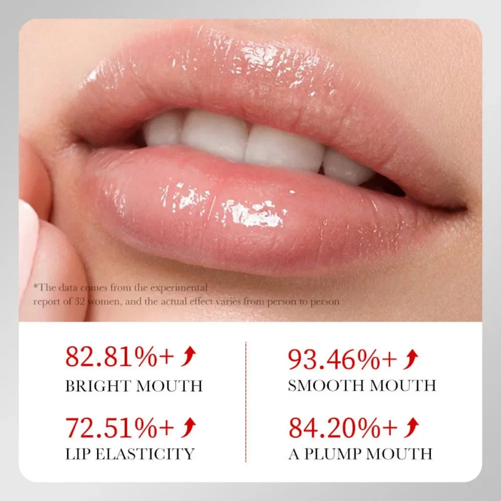Lip Booster Plumping Serum Oil Hyaluronic Acid Moisturising Sexy Plumping Enhancer Stimulant Free Brightening Lightening...