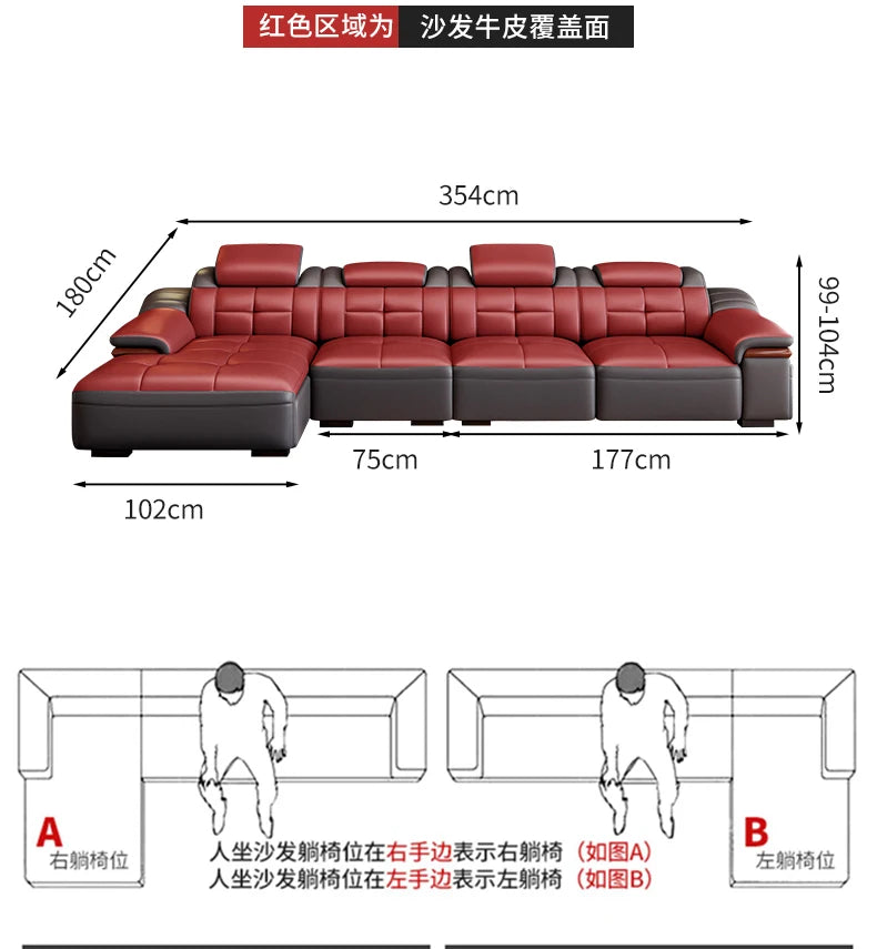 Sectional Minimalist Sofas Living Room Corner Luxury Modern High Quality Sofa Adult European Designer Sillon Cama...
