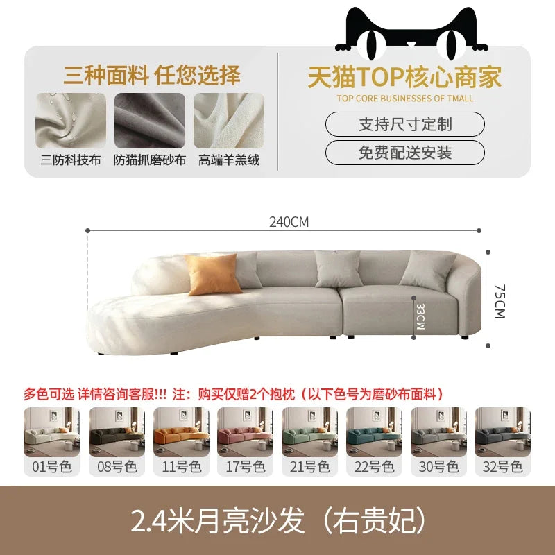 Lazy Relaxing Sofa Lounge Modern Elegant Armchairs Sofa Bedrooms Comfortable Reclining Muebles Para El Hogar Library...