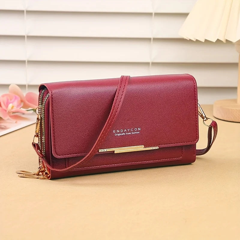 Fashionable women's wallets, shoulder bags, crossbody bags, medium to long hand-held bags, and coin purse bags for women