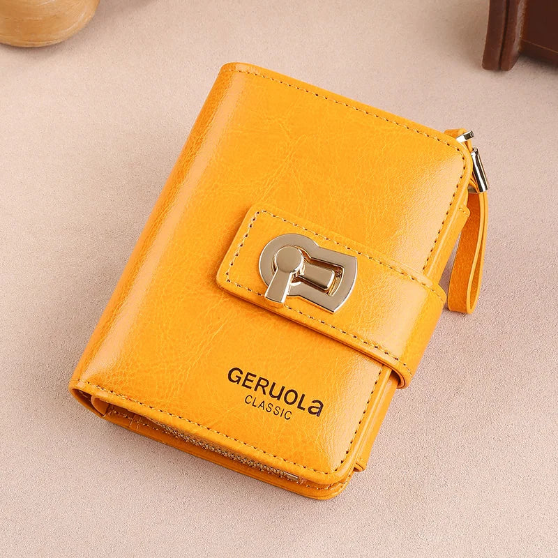 A Wallet with Multiple Card Slots And Large Capacity, Suitable for Holding Car Keys Or Coins. Perfect for Birthday Gifts, Valent