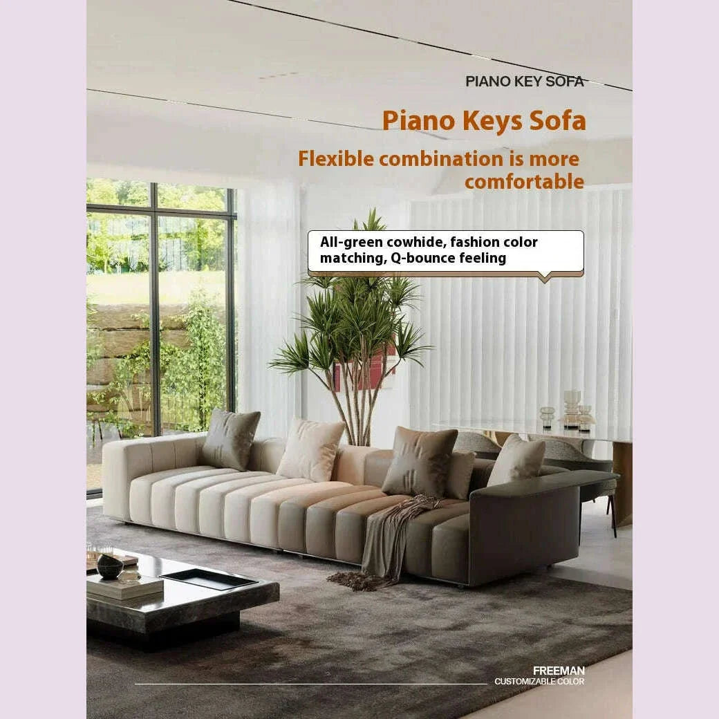 Italian Minimalist Sofa Living Room Recliner Multifunctional Modern Designer Sofa Elegant Luxury Divano Soggiorno Home Furniture
