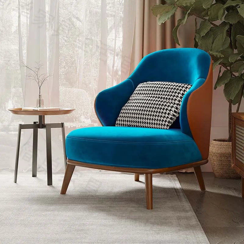 Aesthetic Nordic Chair Modern Design Relax Throne Garden Unique Chairs High Quality Comfortable Terrace Muebles Salon Furniture - Kimlud
