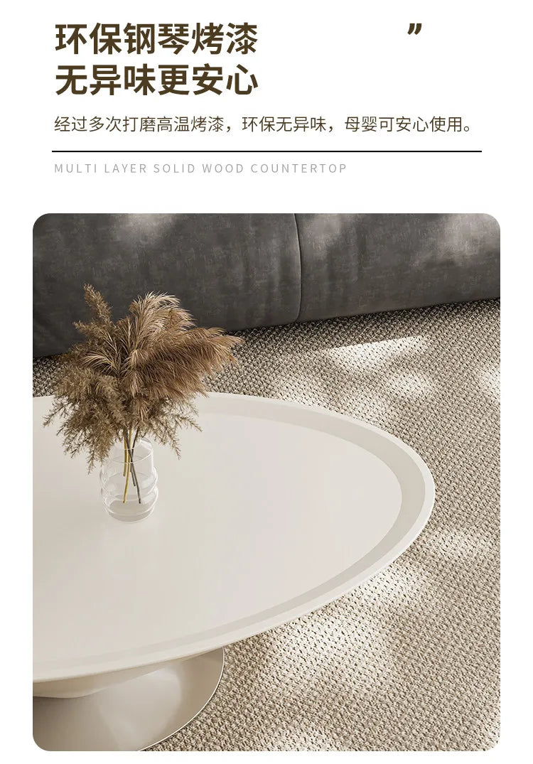 Simple Minimalist Coffee Table Unique Aesthetic Service Writing Coffee Table Decoration Modern Mesa Auxiliar Home Furniture - Kimlud