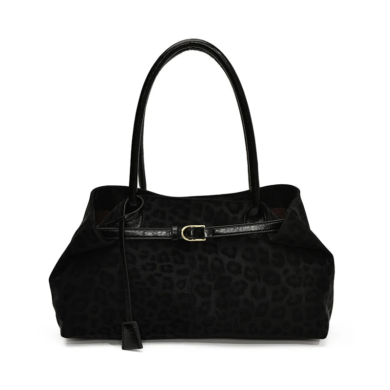 Leopard PU Leather Shoulder Bags for Women 2026 Luxury Designer Brand Trend Tote Bag Females Short Handle Handbags and...