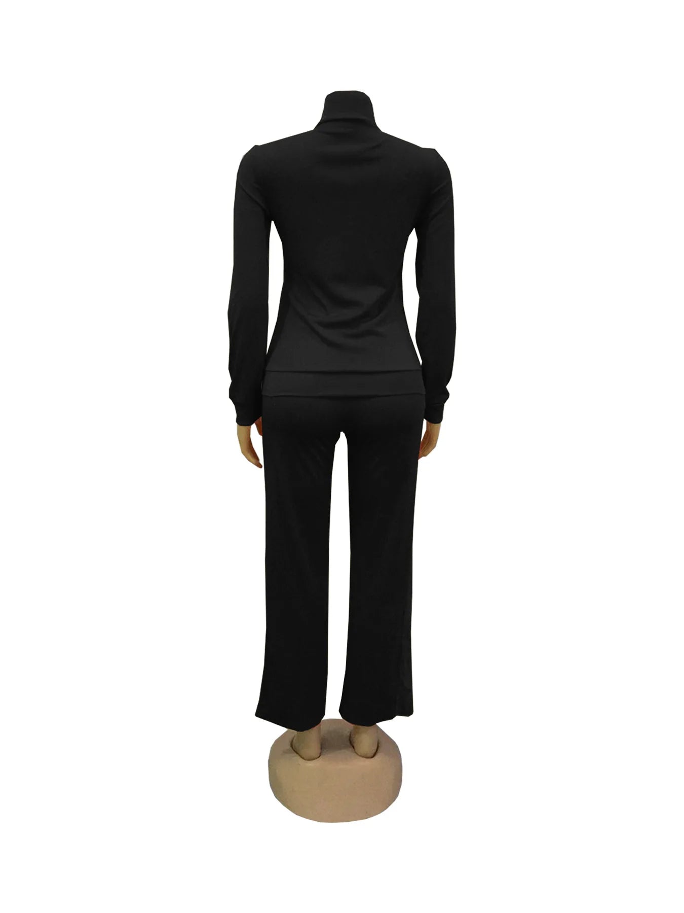 TW521 Women's Sports Casual Fashion Two-piece Striped Splicing Set | Kimlud Mid Range Pants