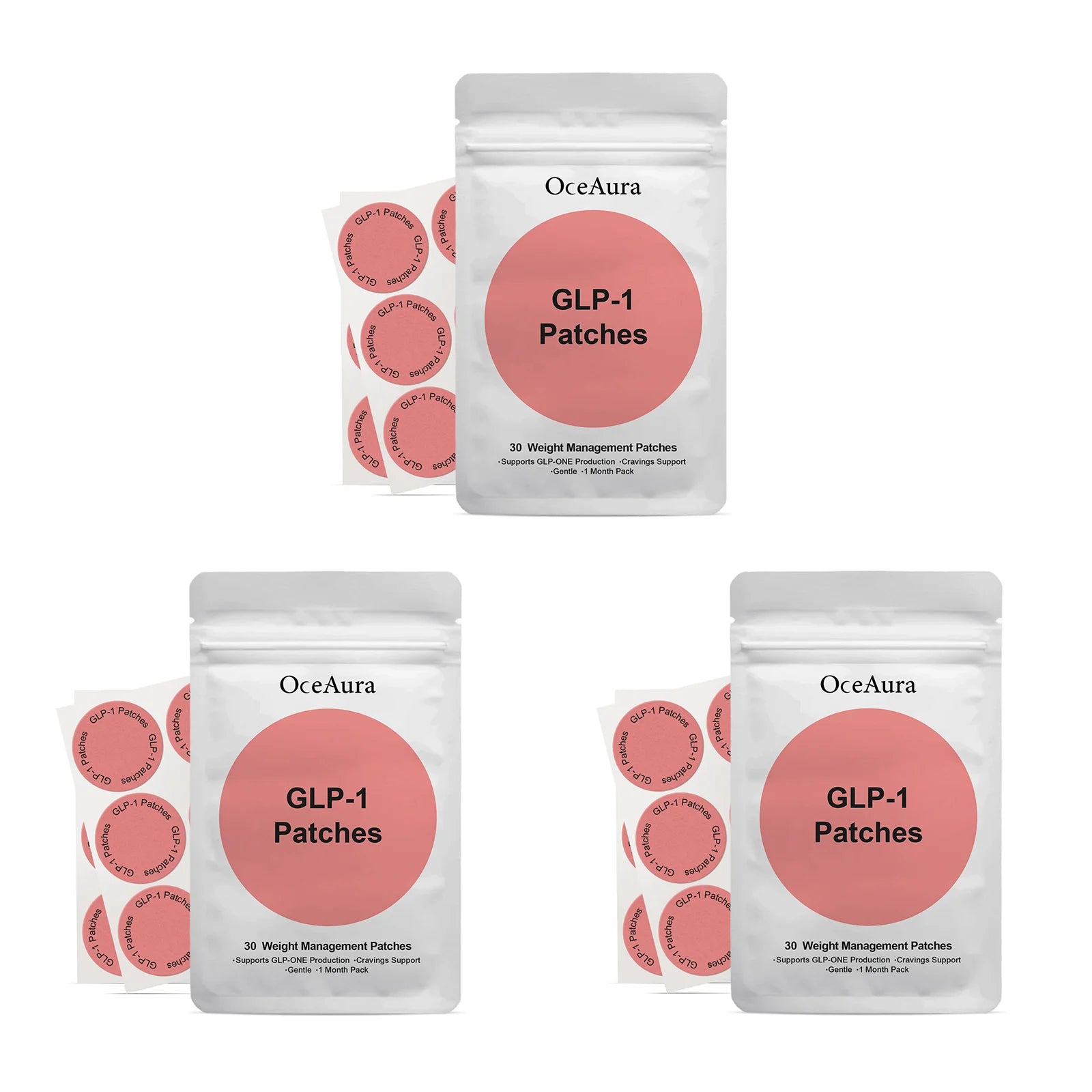 GLP-1 Weight Management Patches Body Shaping Slimming Burning Fat Improve Stomach Belly Ensure Lasting Weight Loss Results