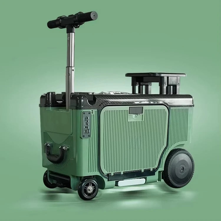Bluetooth 20 Inch Smart Following Green Red Black Grey Blue Purple White Smart Luggage Suitcase | Kimlud Luxury Rug