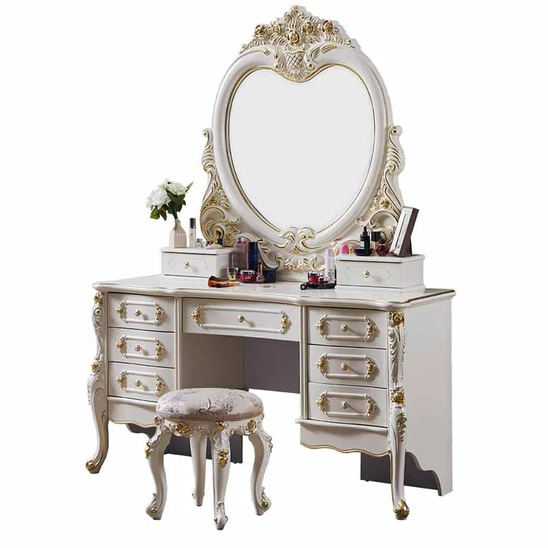 Modern Box Drawers Dresser Eithe Bedroom Girl Large Luxury White Dressing Table Makeup Living Room Comoda Pra Quarto...