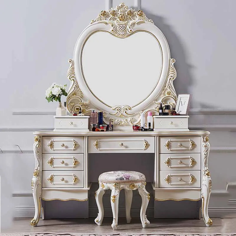 Modern Box Drawers Dresser Eithe Bedroom Girl Large Luxury White Dressing Table Makeup Living Room Comoda Pra Quarto...