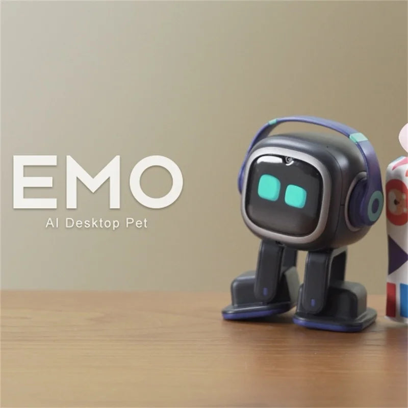 Smart EMO Robot Companion Ai Toy Cute Emopet Intelligent AI Voice Electronic Pet Mini Toys Robots Desktop Decoration Adult Gifts - Kimlud