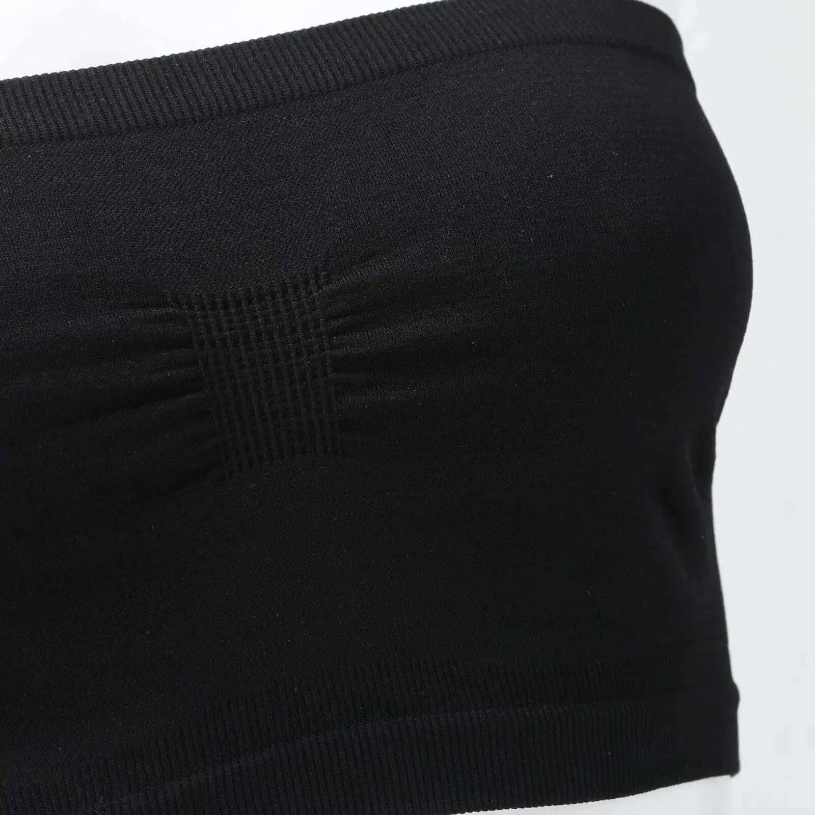 Women’s Strapless Seamless Tube Top Bra Anti-Slip Wireless Bandeau for Summer Outfit