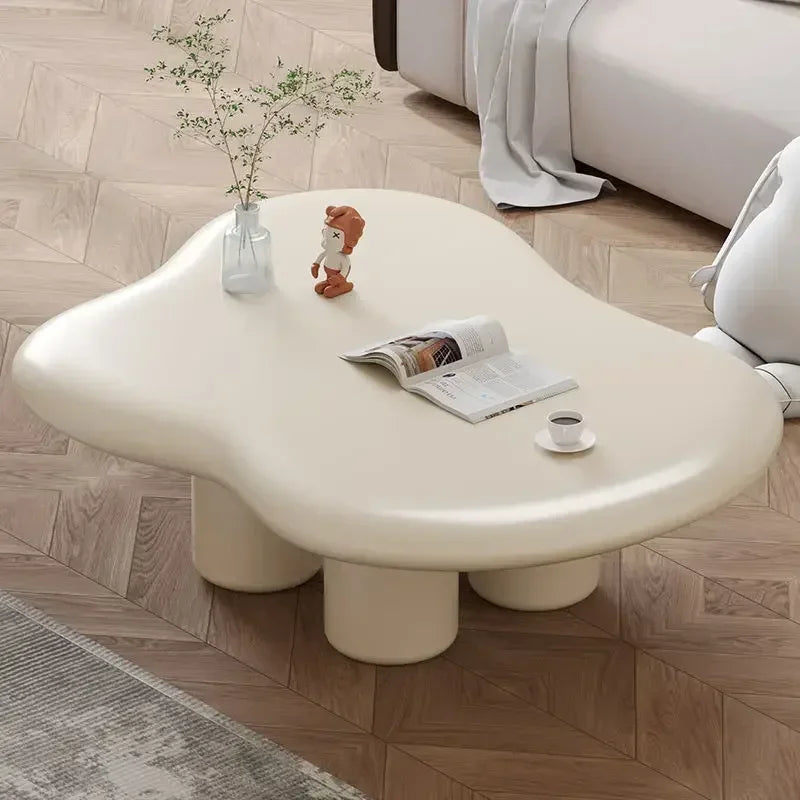 Nordic Living Room Cloud Coffee Table Design Irregular Creative Coffee Tables Cream Style Tavolino Da Salotto Home Furniture - Kimlud