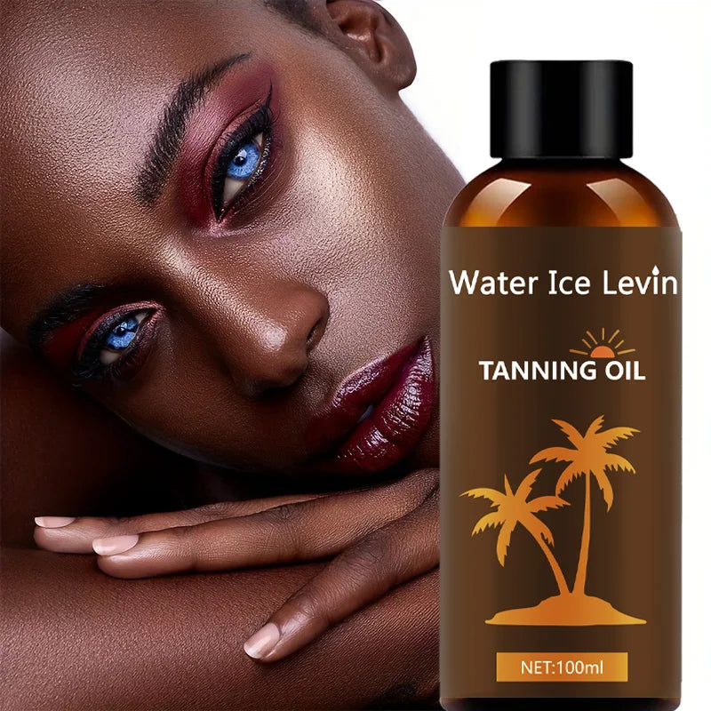 Essential Oil for Tanning, Natural Tanning, Moisturizing Skin, Deep Moisturizing, Quick Absorption, Suitable for All Skin Types, No Tanning Tanning Oil | Natural Tanning Oil | Alcohol-Free