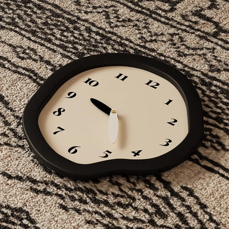 Design Aesthetic Clock Wall Clock Interior Living Room Art Simple Interior Modern Wall Watch Creative Reloj De Pared...