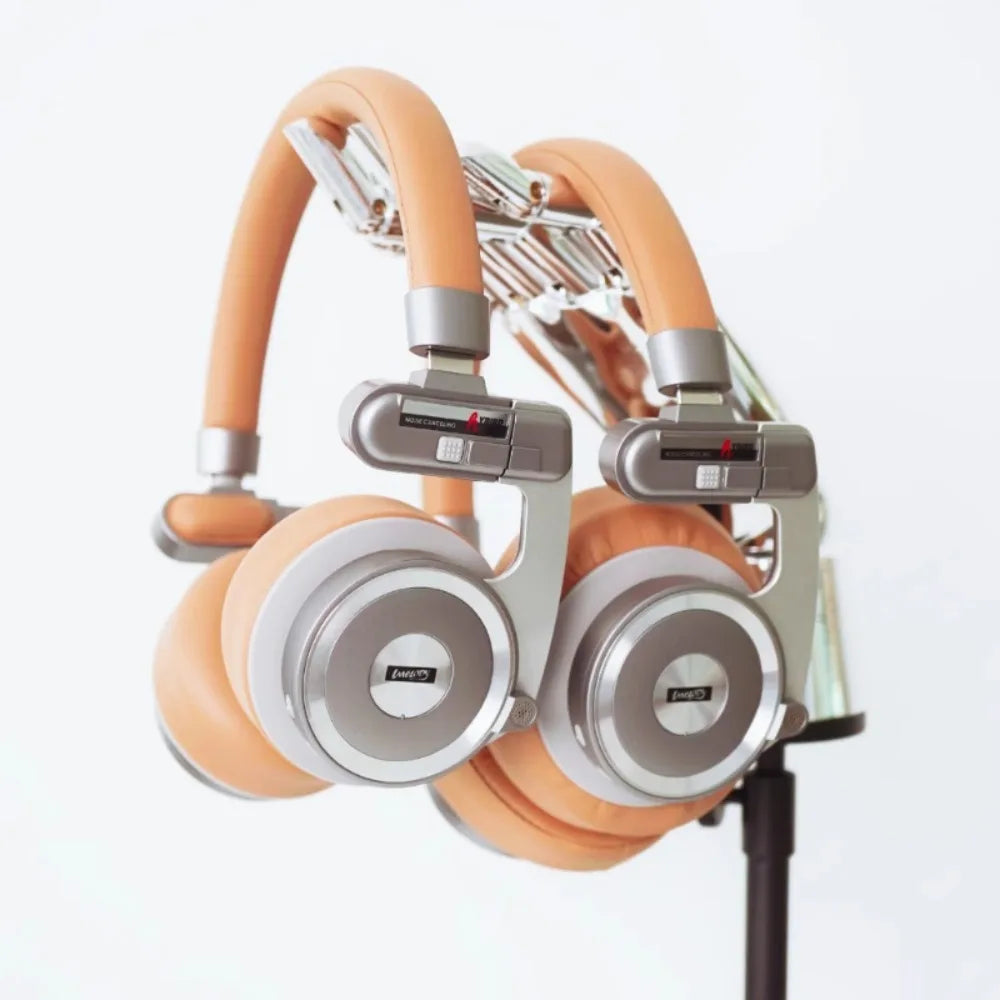 UMELODY U3 ULTRA Active Noise Reduction Bluetooth Headphones Custom Retro Lightweight Metal Headset Foldable and Easy To Carry