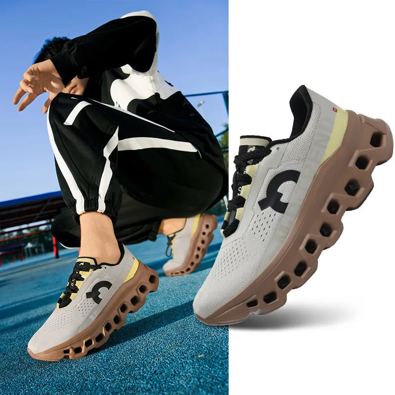 2026 Air Cushion Running Shoes Jogging Marathon Men Sports Breathable Lightweight Women's Comfortable Nonskid Leisure...