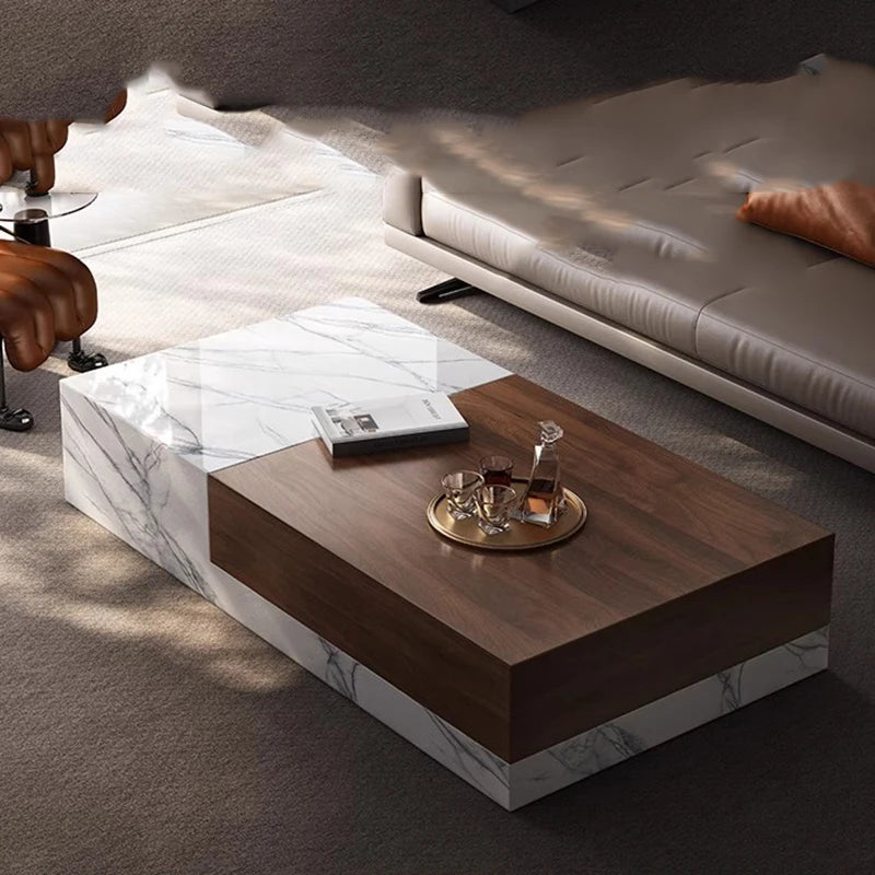 Minimalist Standing Coffee Table Nordic Designer Modern Accessories Center Coffee Table Unique Writing Meubles Home Furniture - Kimlud