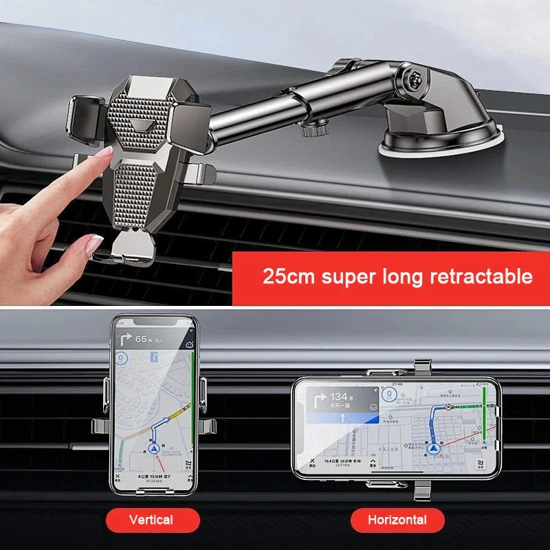 Universal Sucker Car Phone Holder 360° Windshield Car Dashboard Mobile Cell Support Bracket for 4.0-7 Inch Smartphones Worldmuma - Kimlud