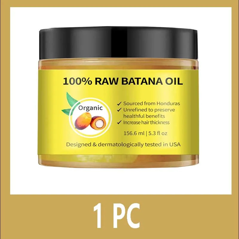 Batana Oil For Scalp And Hair Care, Palm Oil Enriched, Plant Extracts, Scalp And Hair Care Product | Kimlud Mid Range Batana