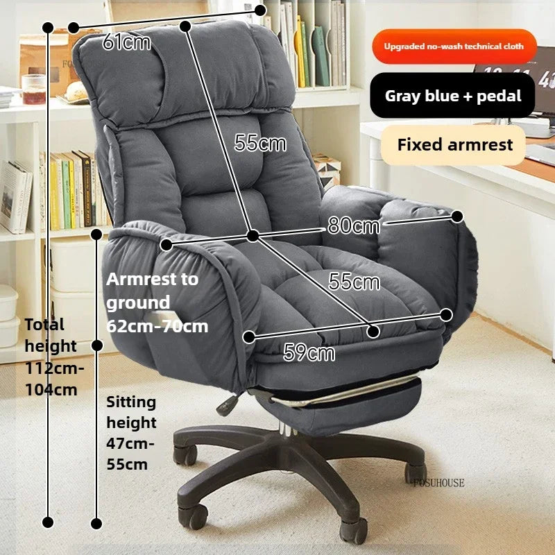 Creative Swivel Lift Office Chairs Modern Comfortable Backrest Computer Chairs Student Study Gaming Chair for Office Furniture L - Kimlud