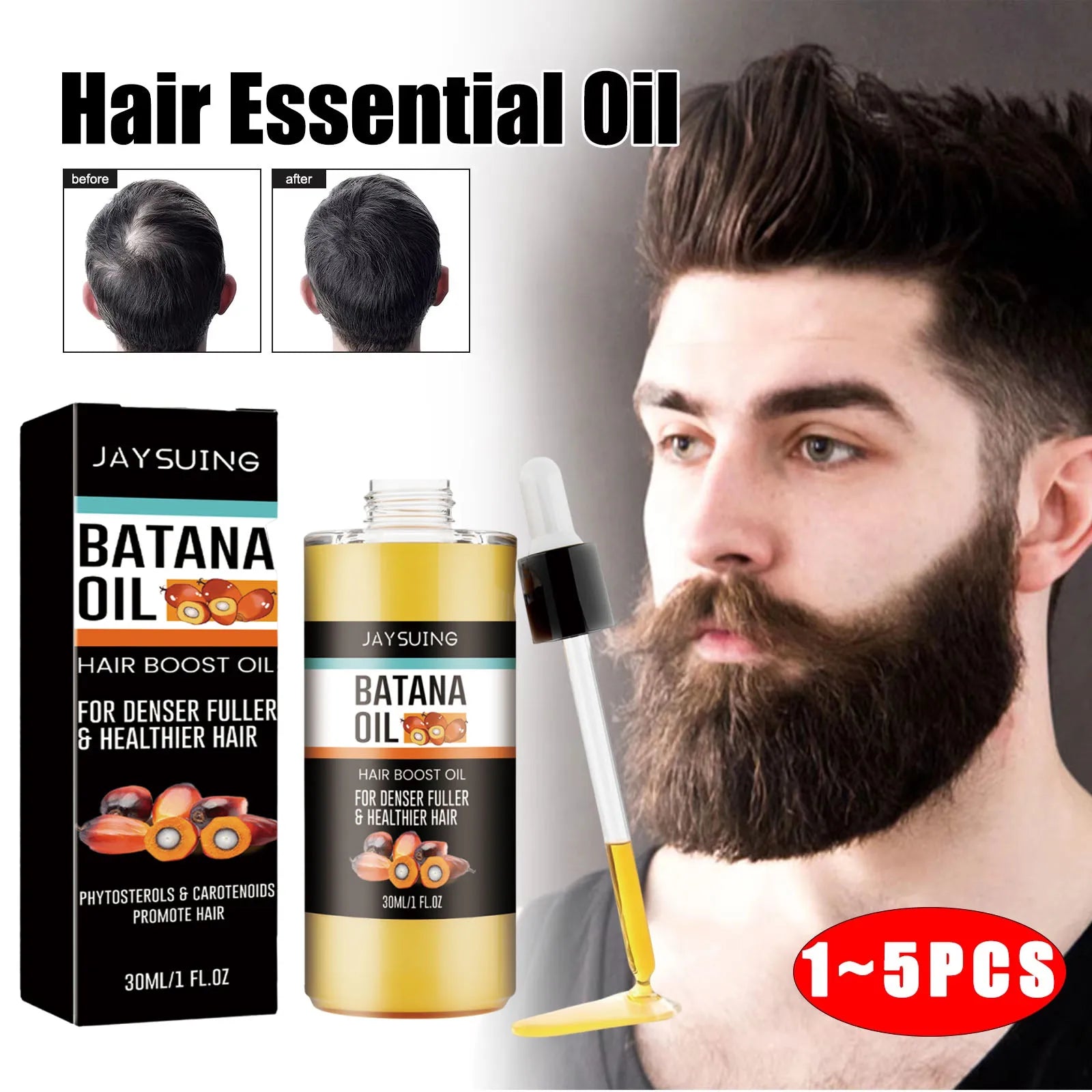 Fast Hair Growth Set Batana Oil Traction Alopecia Hair Mask Anti Break Loss Hair Growth Oil Baldness Treatment Hair...