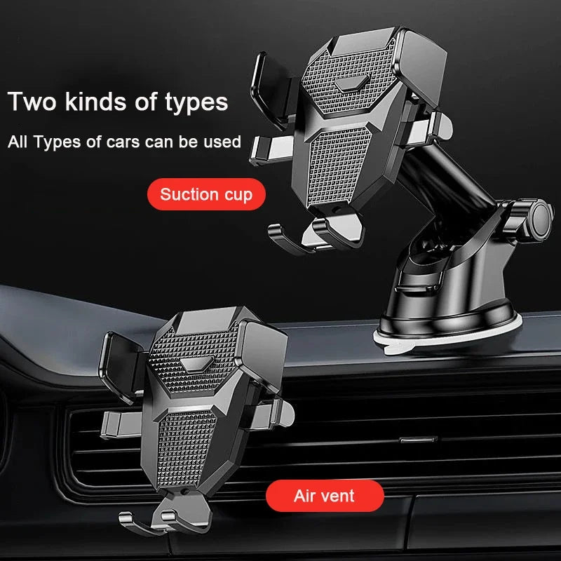 Universal Sucker Car Phone Holder 360° Windshield Car Dashboard Mobile Cell Support Bracket for 4.0-7 Inch Smartphones Worldmuma - Kimlud