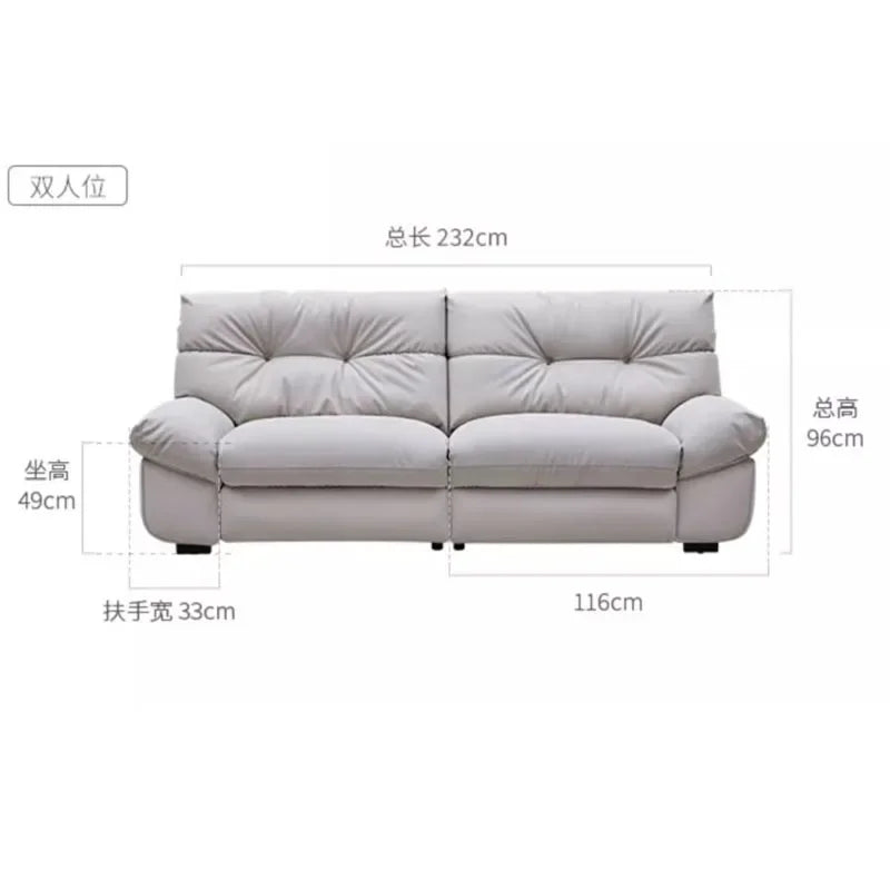 Luxury Nordic Living Room Sofas Modern Minimalist Multifunctional Corner Sofa Elegant Floor Sofa Sala De Estar Home Furniture
