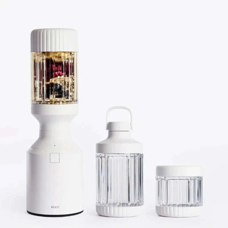 The Beast Blender; Personal Countertop Blending for Smoothies,Shakes,Food Prep & Frozen Fruits & Veggies; Extra Portable Vessels