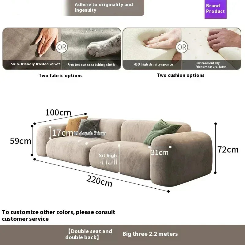 3 Seater Modern Living Room Sofa Bed Foam Xxl Couch Adultsl Designer Longue Sofa Armchair Sofa Sala De Estar Home...