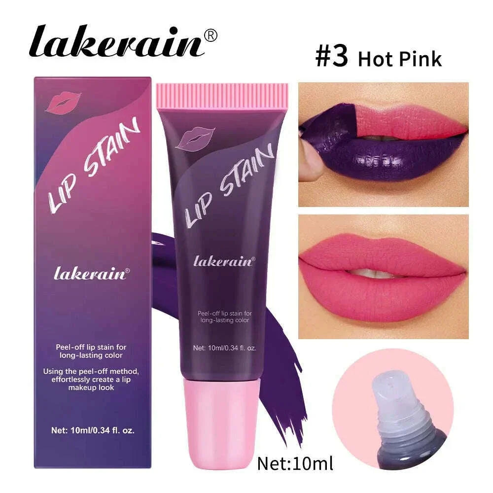 Amazing Peel-Off Liquid Lipstick Waterproof Long Lasting Tear Lipstick Lip Gloss Women Sexy Makeup Tear Pull Lips Mask Cosmetic