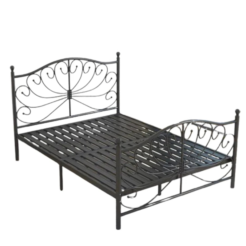 Princess Metal Bed Modern High Quality Frame Sleeping Designer Bedroom Bed Aesthetics Unusual Letto Matrimoniale Furniture