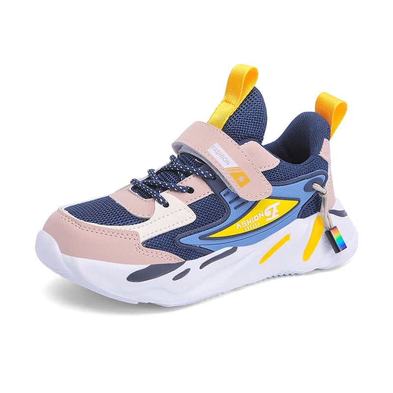 Children Boys Mesh Sports Running Shoes Breathable Non-slip For Girls Casual Running Walking Kid's Sneakers - Kimlud