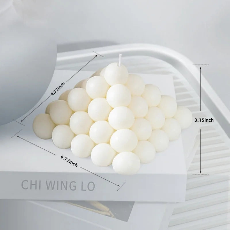 Aromatherapy candles, large pillar ribbed decorative candles, soy wax, suitable for gifts, room shelves, home ribbed decoration