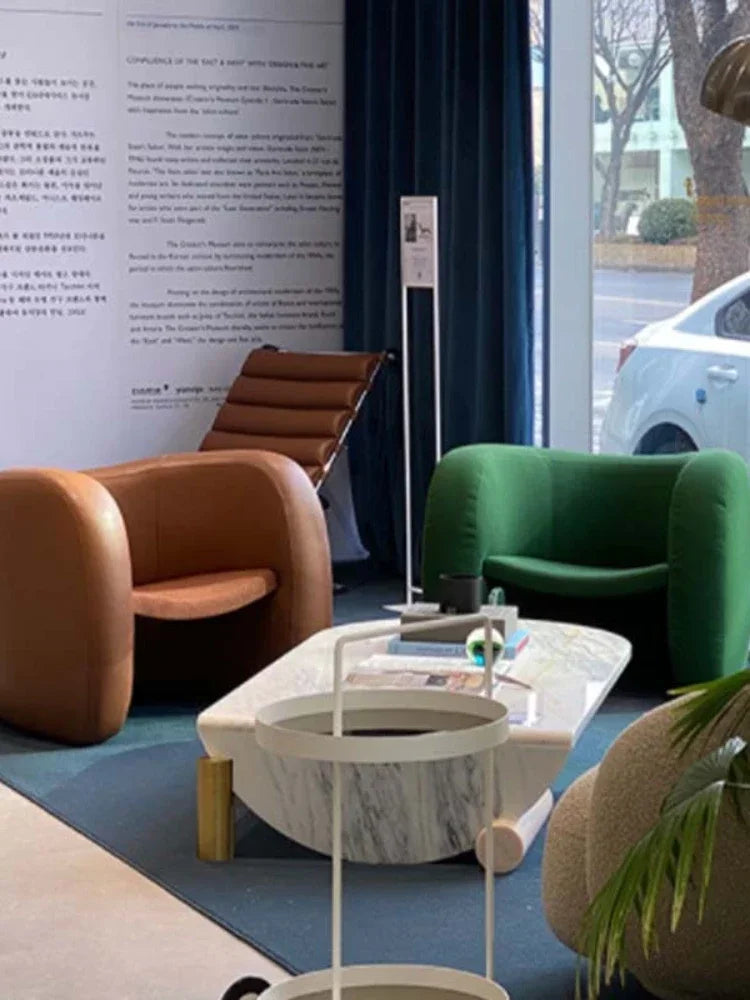 Nordic Home Sofa for Living Room - Creative Simple Design Leisure Couch Comfortable Furniture | Kimlud Luxury Chair