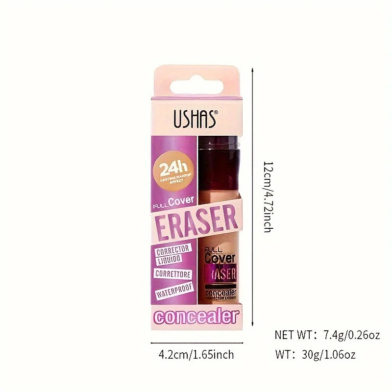 New Sponge Head Concealer for Dark Circles Freckles Acne Pigmentation and Blemishes Long Lasting Moisturizing Liquid Foundation - Kimlud